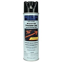 Rust-Oleum® 1875838 Industrial Choice® M1600/M1800 System Precision-Line Inverted Marking Paint, 17 Oz, Black, M1800 Water-Based