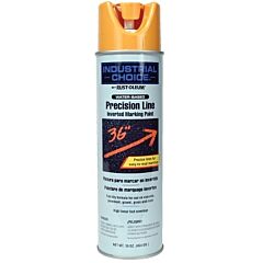 Rust-Oleum® 203033 Industrial Choice® M1600/M1800 System Precision-Line Inverted Marking Paint, 17 Oz, Caution Yellow, M1800 Water-Based