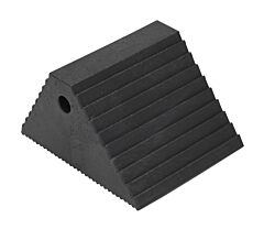 Vestil Pwc-Ds-Bk Recycled Plastic Dual Slope Wheel Chock 10-11/16" X 9-1/4" X 6", Black