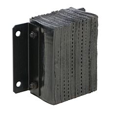 Vestil 1212-6 Laminated Rubber Dock Bumper 12 In. X 12 In. X 6 In. Black