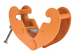 Vestil Bc-2 Steel Beam Clamp Horizontal Lift Style 16-1/2" X 3-1/2" X 6-1/4" 2000 Lb. Capacity, Orange
