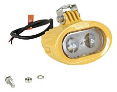 Vestil Lt-Light-Sl-Bl Lift Truck Safety Light With Blue Led 3" X 4-3/4" X 3", Yellow