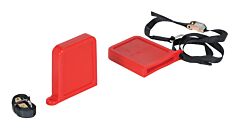 Vestil Fpu-Tn-45-Rd Thin Polyurethane Fork Tip Protector 5-5/8" X 3/4" Fork Pocket Red