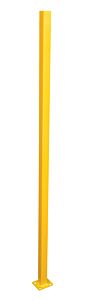 Vestil Apg-P6-L Steel Adjustable Perimeter Guard Systems In Line Post 72 In. Yellow