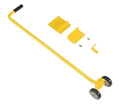 Vestil Lad-Mm-Lto Steel Ladder Transporter For Maintenance Ladder Models Yellow