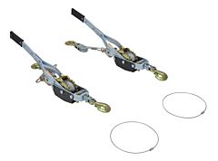 Vestil Aha-Kit Galvanized Steel Cable Come-A-Long Winch Adjustable Kit For Aluminum Gantry Crane Models