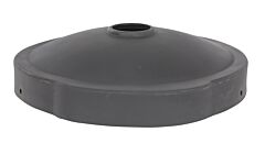 Vestil Dc-P-55-Can-Uf-Bk Low-Density Polyethylene Universal 55 Gallon Drum Recycling Lid Black