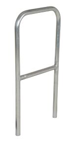 Vestil Adkr-2 Aluminum Pipe Safety Railing 24 In. Length Silver