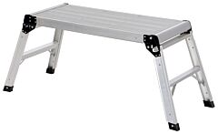 Vestil Afsp-2 Aluminum Folding Step Platform 15 In. X 35 In. 250 Lb. Capacity Silver