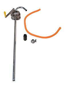 Vestil Adp-55 Aluminum Manual Rotary Drum Pump 2 In. Bung Silver