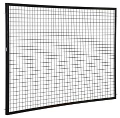 Vestil Apg-M-58 Steel Adjustable Perimeter Guard Systems Guard Panel 5 Ft. X 8 Ft. Black