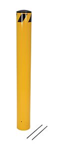 Vestil Bolpp-72-4.5 Steel Pour In Place Bollard 72" X 4-1/2", Yellow