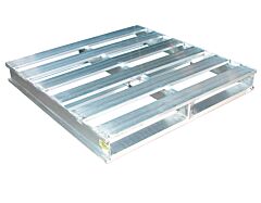 Vestil Ap-4848 Aluminum Heavy Duty Pallet 48 In. X 48-1/8 In. X 6 In. 6000 Lb. Capacity Silver