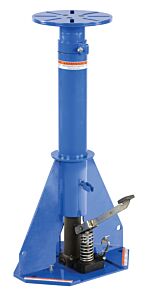 Vestil Aws-50 Steel Adjustable Height Work Stand 15" X 18" 600 Lb. Capacity, Blue