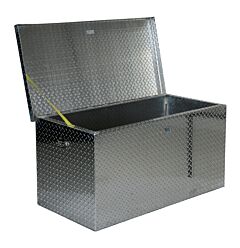 Vestil Apts-3648 Aluminum Portable Tool Box 25-7/8 In. X 49-1/4 In. X 37-1/16 In. 2500 Lb. Capacity Silver