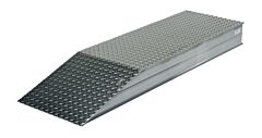 Vestil Atwr-18-12-66 Aluminum Heavy Duty Wheel Riser 66" X 18" X 11-7/8" 30000 Lb. Capacity, Silver