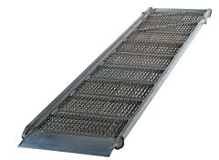Vestil Awr-G-28-16A Aluminum Grip-Strut Walk Ramps 190-3/4" X 29-3/8" 1000 Lb. Capacity, Silver