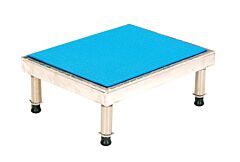 Vestil Aht-H-1948-Ss Stainless Steel Adjustable Work-Mate Stand 48 In. X 19 In. X 10-1/2 In. 500 Lb. Capacity Silver