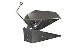 Vestil Air-Thl Steel Hand Lever Operated Air Corner Tilter 50-7/8" X 78-1/2" X 35-1/4" 1,500 Lb. Capacity, Gray