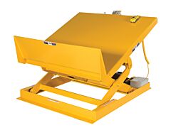 Vestil Ultt-4848-6-Yel115-1 Steel Ergonomic Lift/Tilt Table 48" X 48" 115 Volt 1 Phase 6,000 Lb. Capacity, Yellow