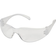 3M 11228-00000-100 Virtua Safety Glasses Clear Uncoated Lens Clear Temple, 1 Pair