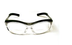 3M 11434-00000-20 Nuvo Safety Glasses Gray W/Clear Lens +1.50