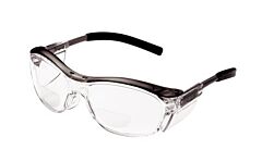 3M 11435-00000-20 Nuvo Safety Glasses Gray W/Clear Lens +2.00