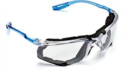 3M 11872-00000-20 Virtua Safety Glasses Clear, Anti-Fog Lens, Foam Gasket, 1 Pair