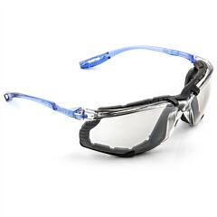 3M 11874-00000-20 Virtua Safety Glasses, Indoor/Outdoor Mirrored Anti-Fog Lens, Foam Gasket, Case Of 20 Pairs