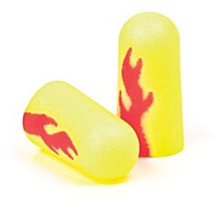 3M 312-1252 E-A-Rsoft Yellow Neons Blasts Uncorded Earplugs In Poly Bag Regular Size