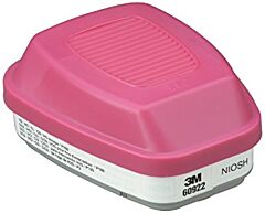 3M 60922 Acid Gas/P100 Cartridge/Filter, Pack Of 2 Each