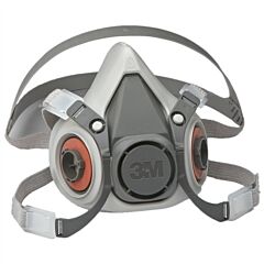 3M 6300 Reusable Half Mask Respirator, Large, 1 Each