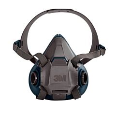 3M 6503 Rugged Comfort Half Face Reusable Respirator, Large