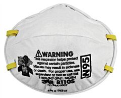 3M 8110S N95 Particulate Respirators, Size Small, Box Of 20 Each (Must Purchase In Multiples Of 8)