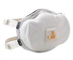 3M 8233 N100 Particulate Disposable Respirator Mask, 1/Each