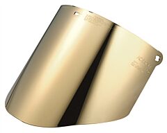 3M 82604-00000 Wcp96G Face Shield Gold Plated Green Window Face