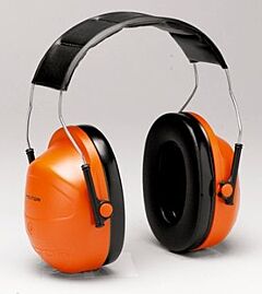 3M H31A Deluxe Over-The-Head Orange Nrr 24 Db