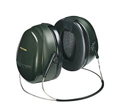 3M H7B Earmuff Peltor Behind The Head Green Nrr 20
