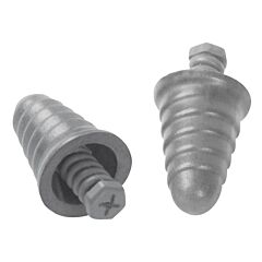 3M P1300 Earplugs, Skull Screws Uncorded