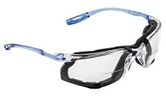 3M Vc225Af Ccs Protective Eyewear W/Foam Gasket, +2.5 Reading Diopter, Clear Anti-Fog Lens