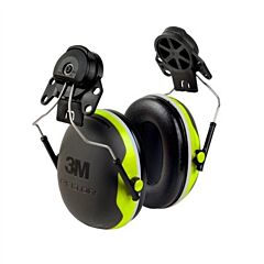 3M X4P3E Peltor Cap-Mount Earmuffs Nrr 25 (Hard Hat Not Included)
