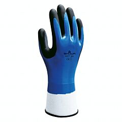Showa Best 377-10 Double Dipped Nitrile General-Purpose Work Gloves, Size 2X-Large