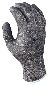 Showa Best 541-Xxl Polyurethane Palm Coated, A2 Cut Resistant Gloves, Gray, Size 2X-Large