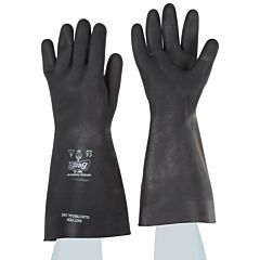 Showa Best 55 Large Rubber Gloves 40-Mil H/D 15" Unlined