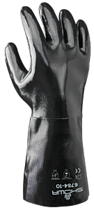Showa Best 6784-10 Neoprene Gloves, Chemical Resistant Neoprene
