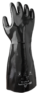 Showa Best 6797-10 Neoprene, Chemical Resistant Neoprene Gloves