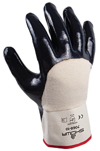 Showa Best 7066-08 Fully Coated Nitrile, General-Purpose Gloves, Size 8
