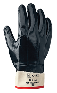 Showa Best 7166-10 Nitri-Pro, General Purpose Nitrile Coated Gloves, Size 10/X-Large