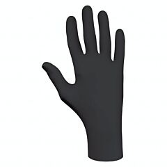Showa Best 7700Pft-Xl N-Dex Nitrile Gloves 4 Mil Black Powder Free, Size X-Large