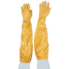 Showa Best 772M-08 Atlas Nitrile Coated Gloves 26 Length Medium Yellow